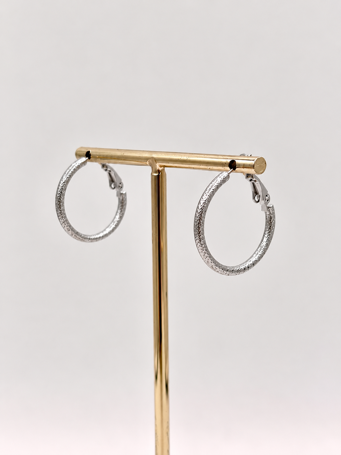Hoops Sanda Zilver