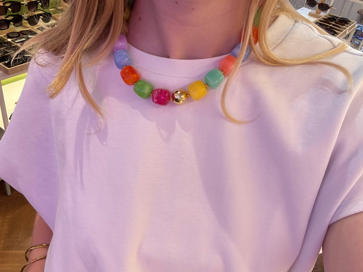 Ketting Rainbow Beads