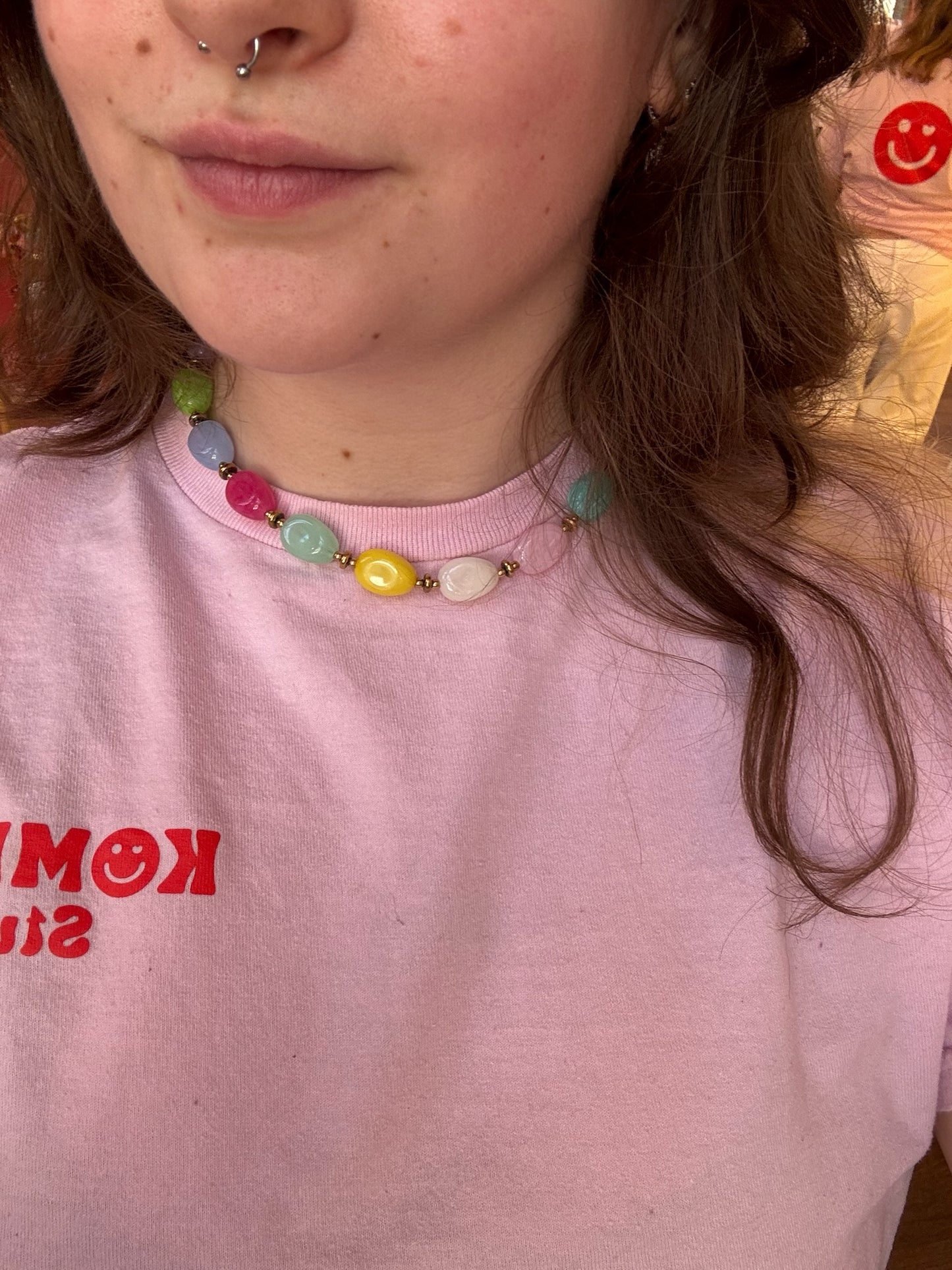 Ketting Beads Multi Color