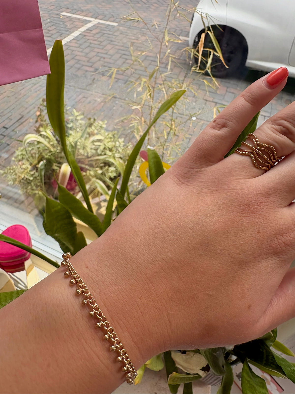 Armband Fringe Bubbles