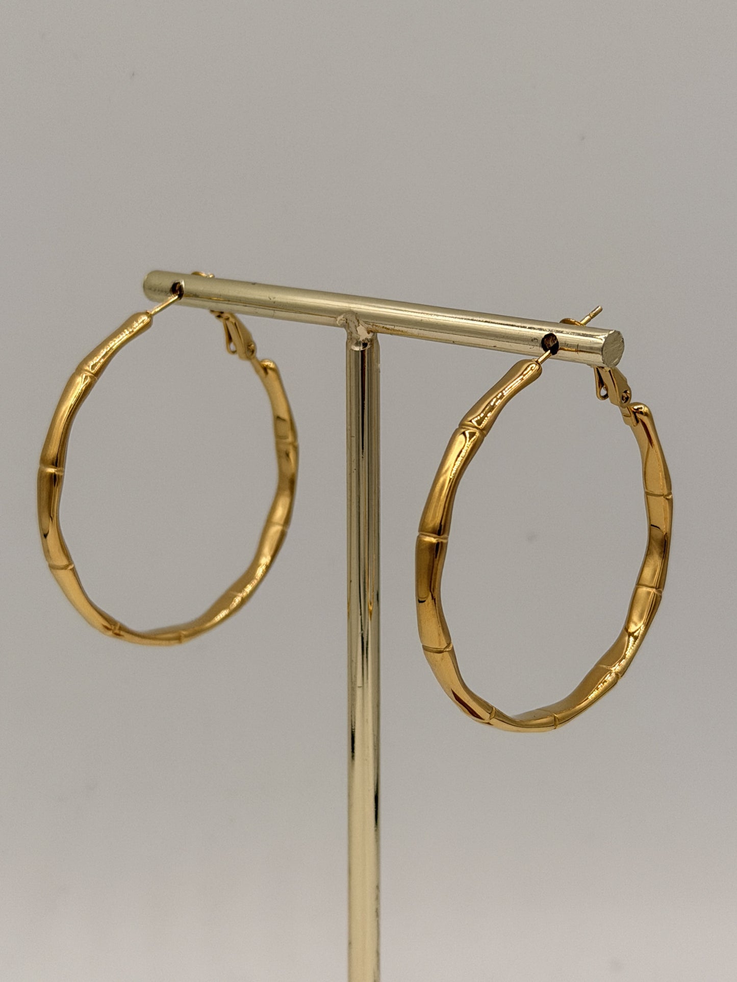 Oorbel Hoops Bamboo Distinct