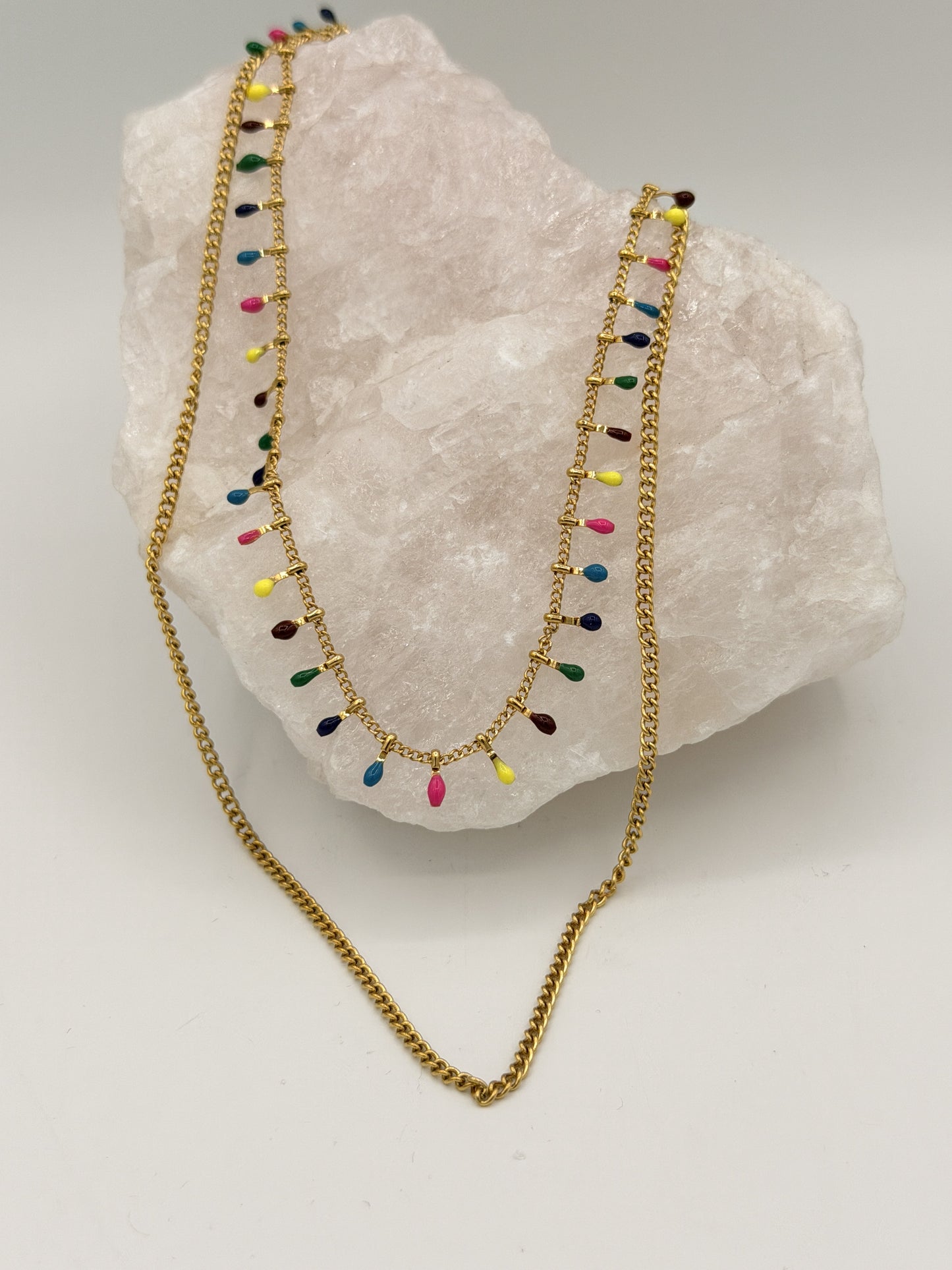 Ketting Maxi Fringe Colori