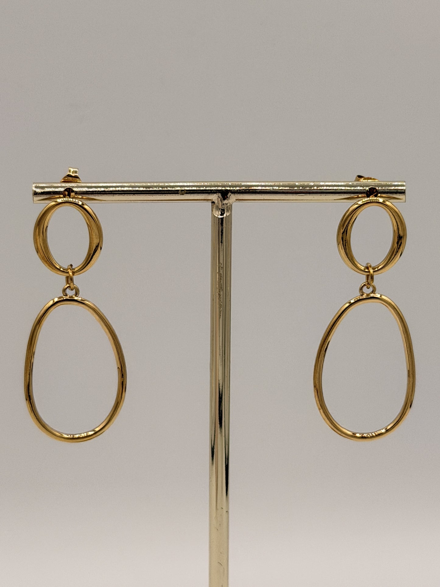 Oorbel Oval Drop