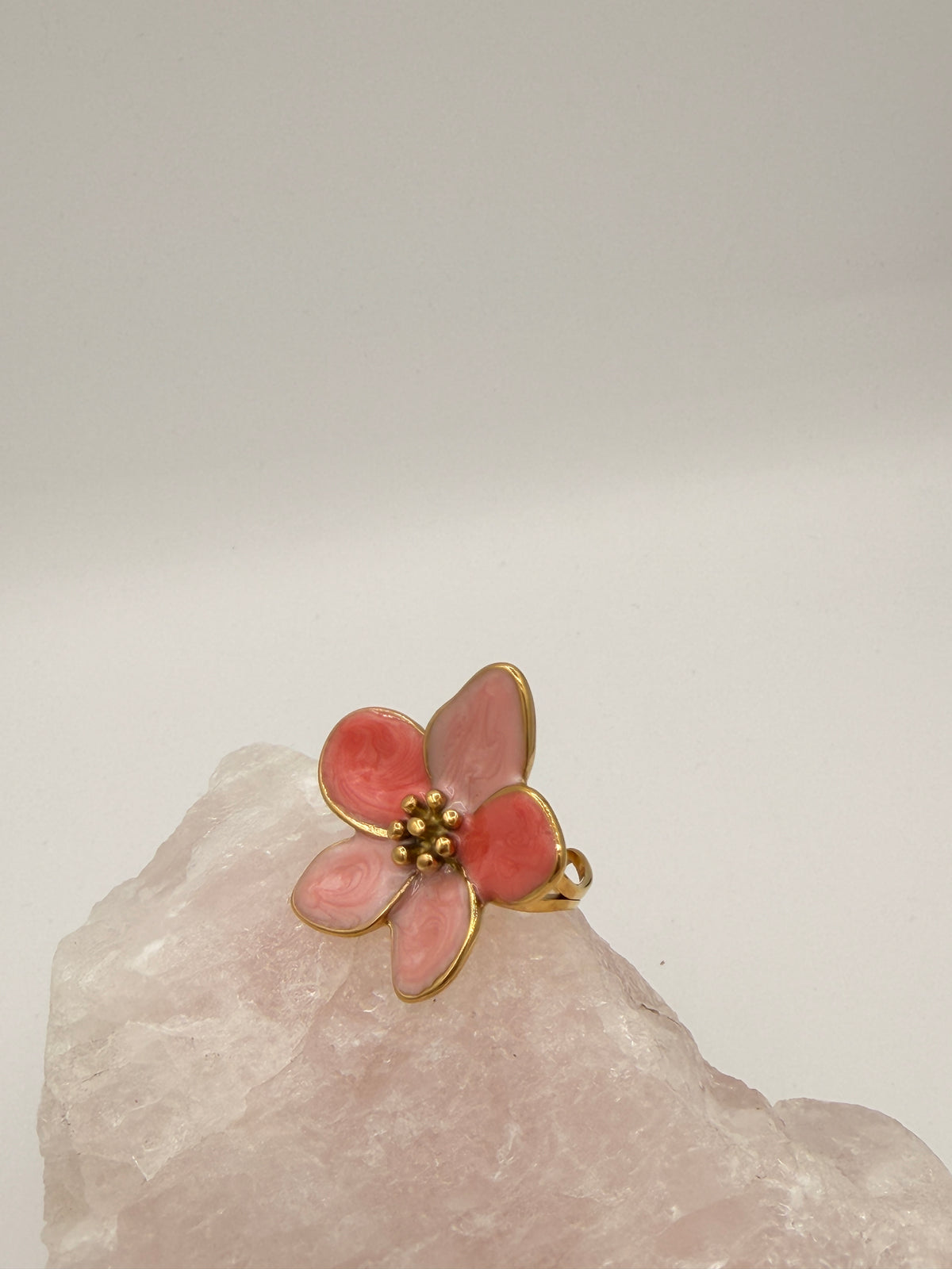 Ring Flora Pink