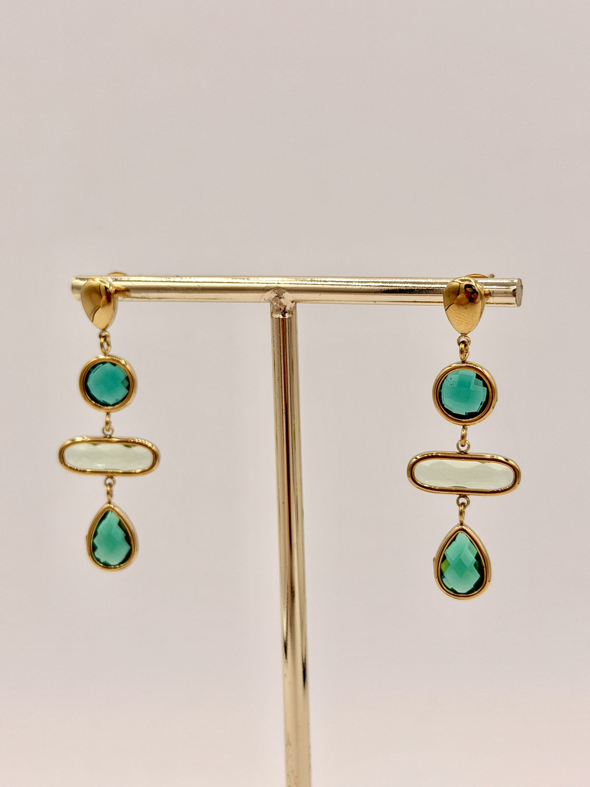 Oorbel Pebbles Green