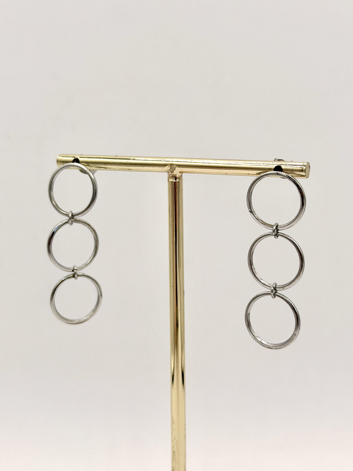 Oorbel Molecule Zilver