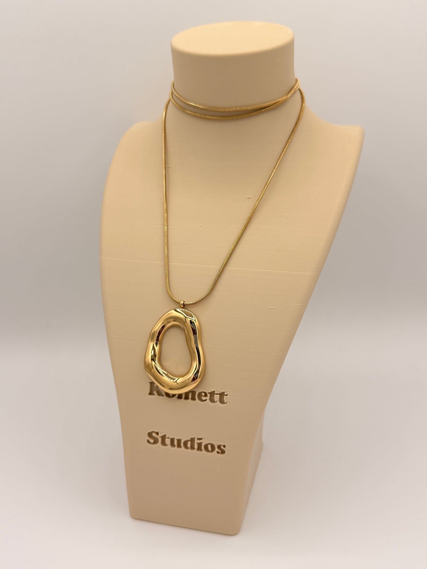 Ketting Maxi Oval Organic