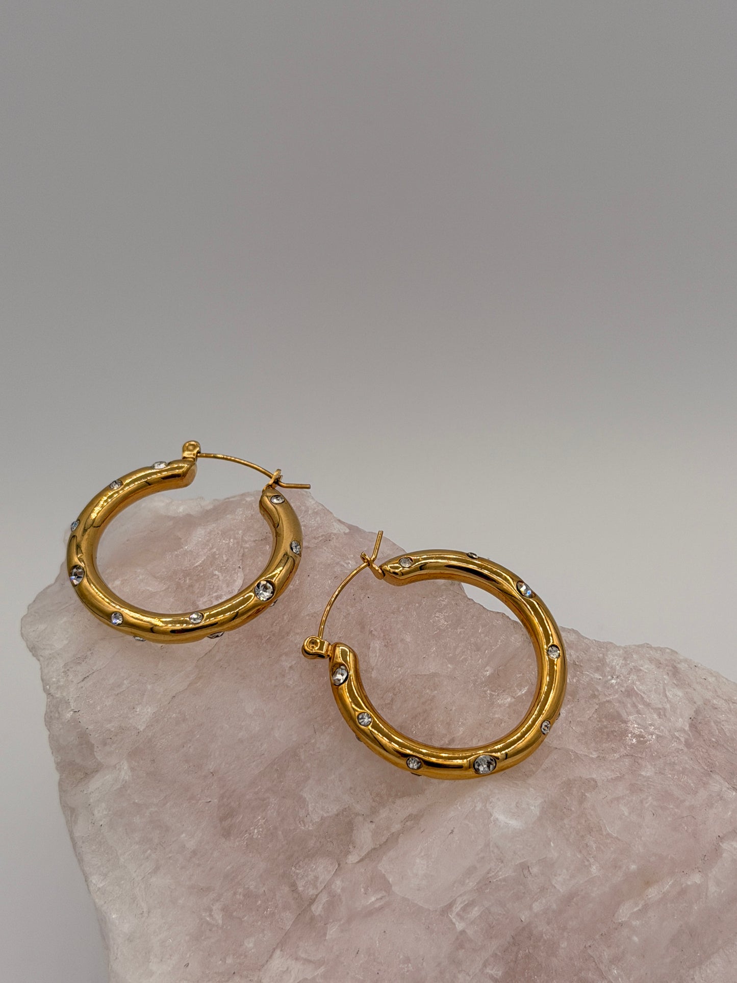 Oorbel Hoops Zirca