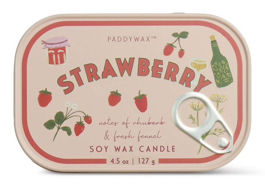 Tin Candle - Strawberry