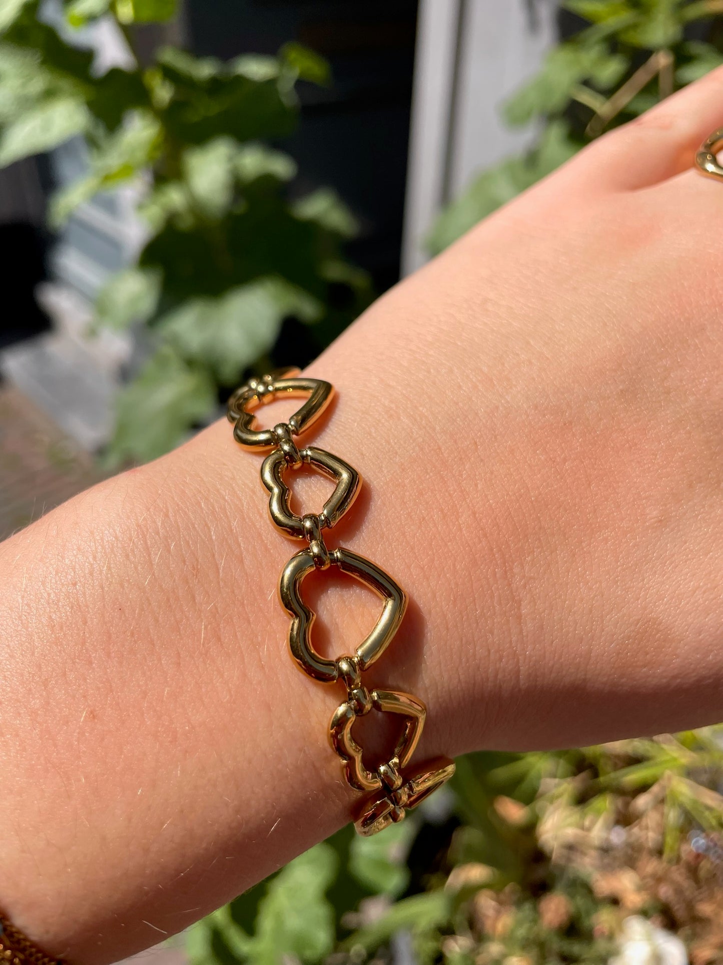Armband Chain of Hearts
