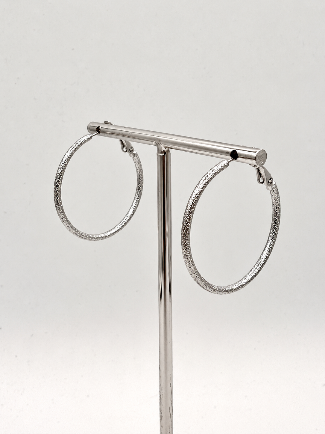 Hoops Sanda Zilver