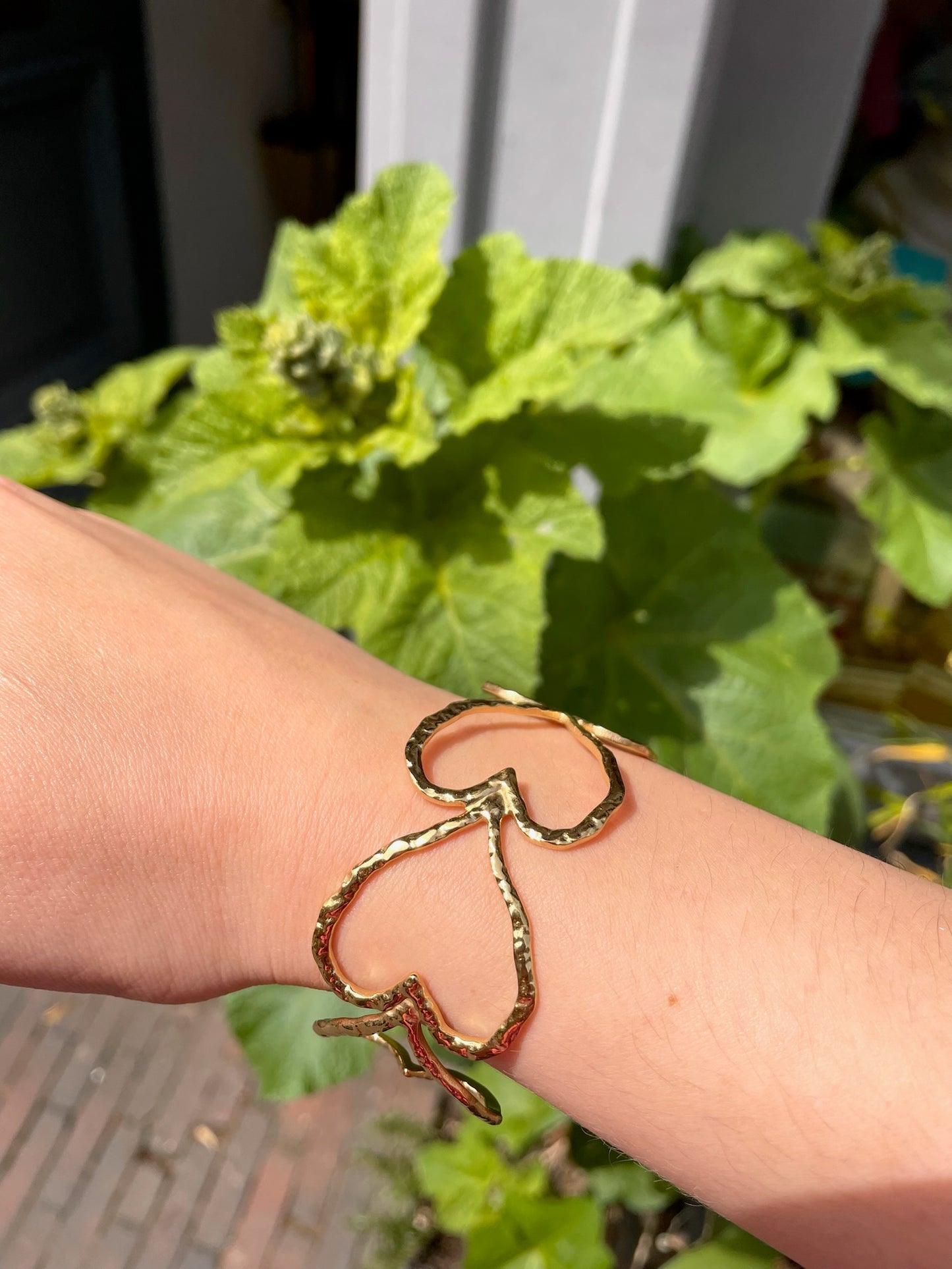 Armband Manchet Hearts Gold