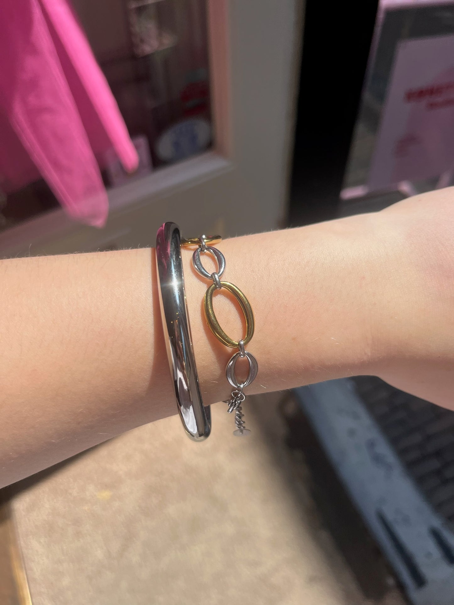 Bangle Aura Silver