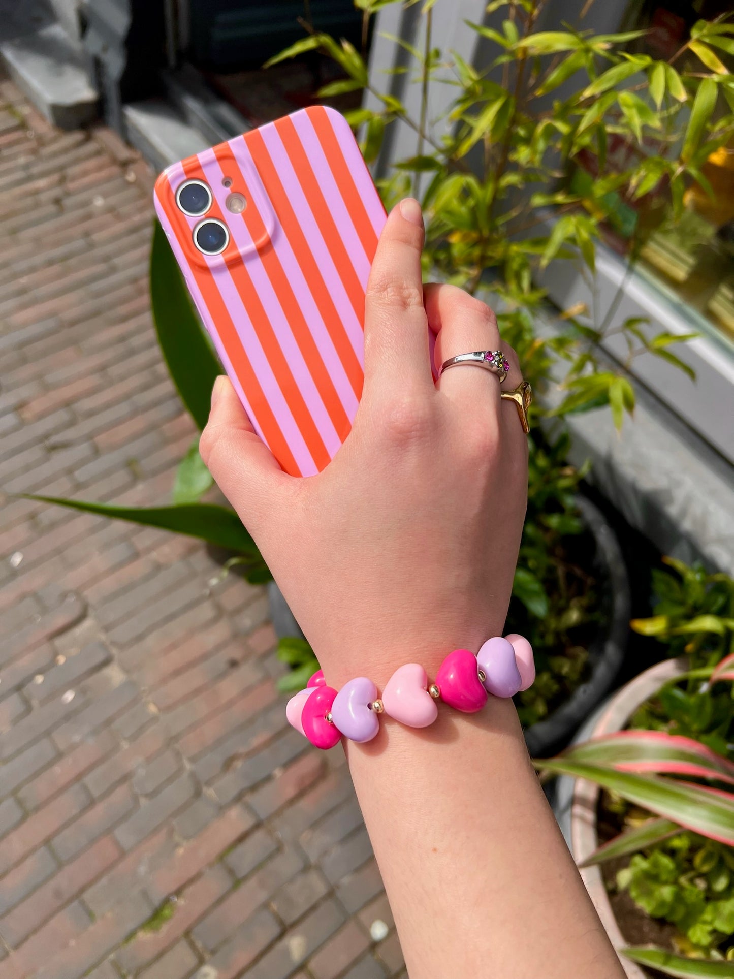 Telefoonkoord Hearts