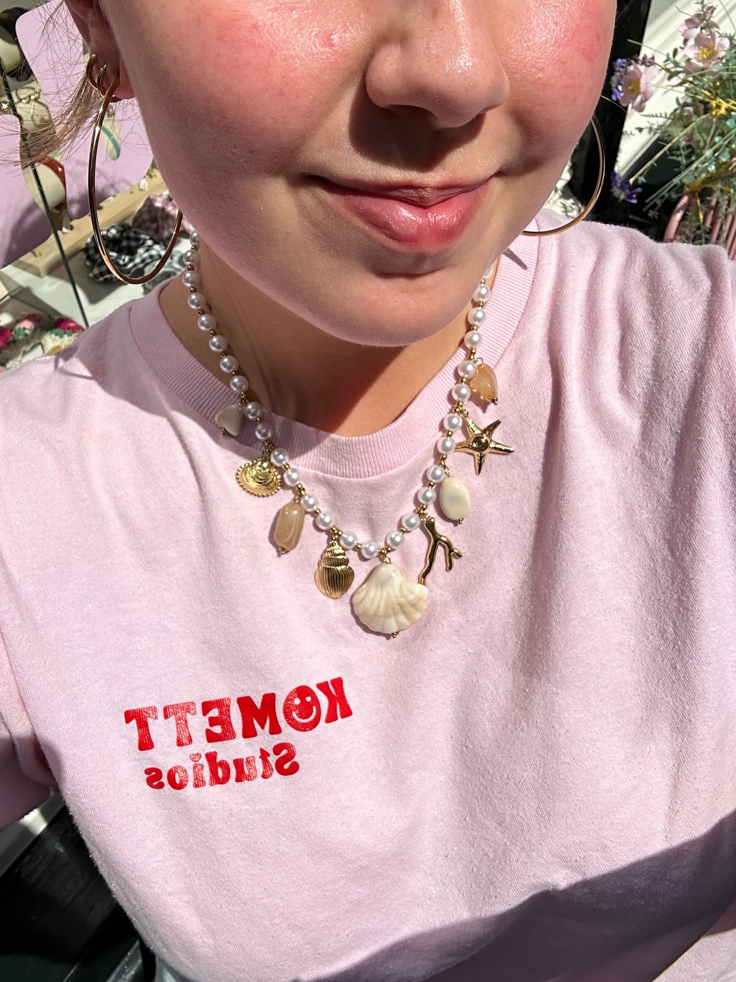 Ketting Bedels Sea Pearls