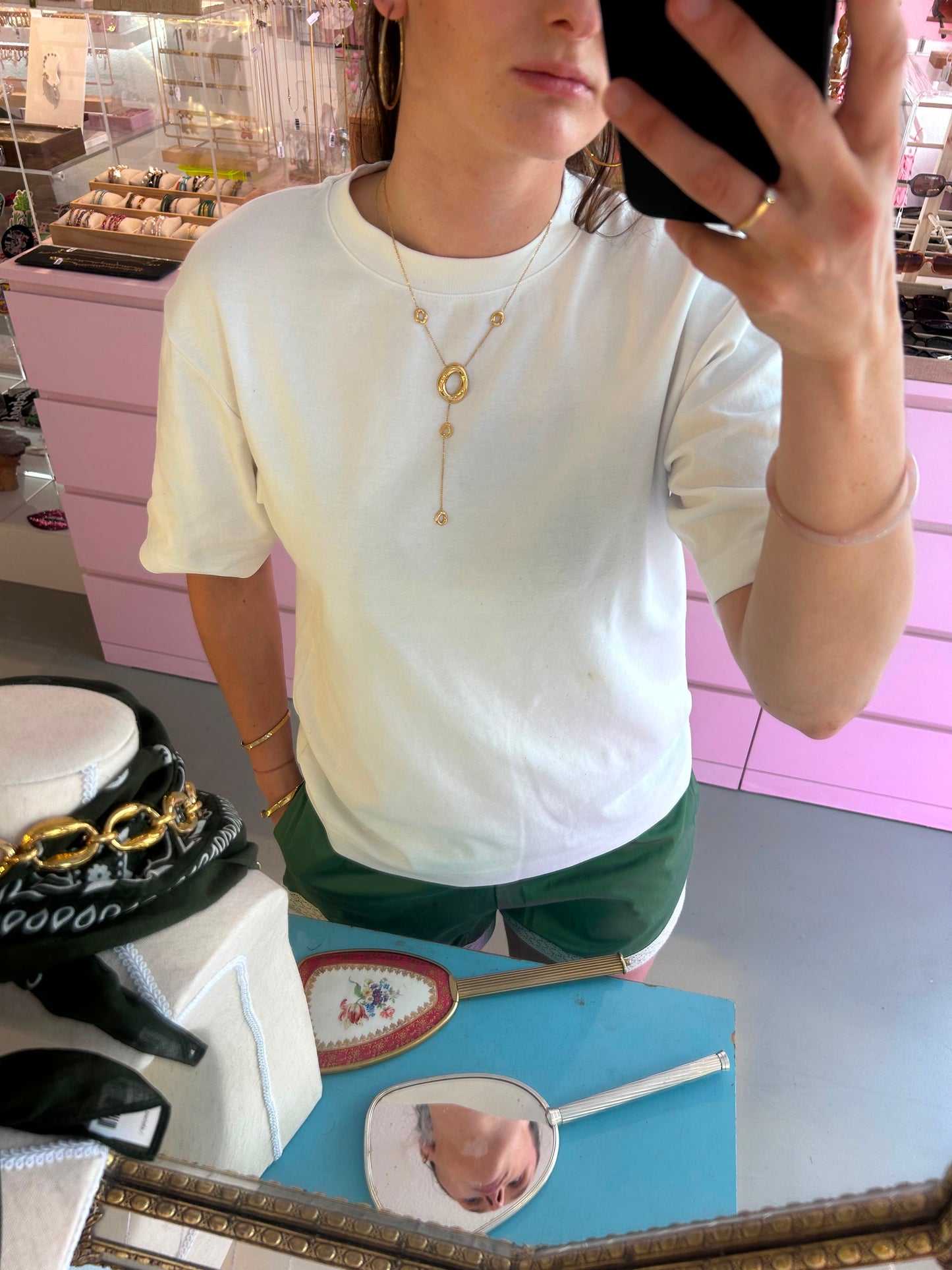 Ketting Y shape Organic