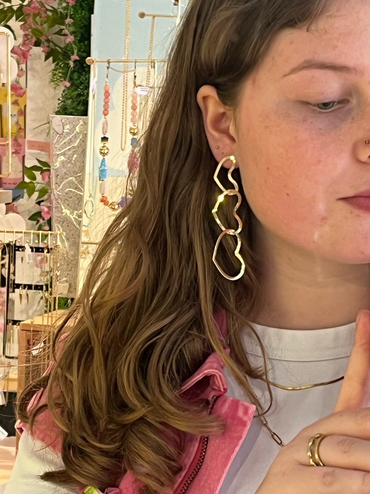 Earring Statement Heart III