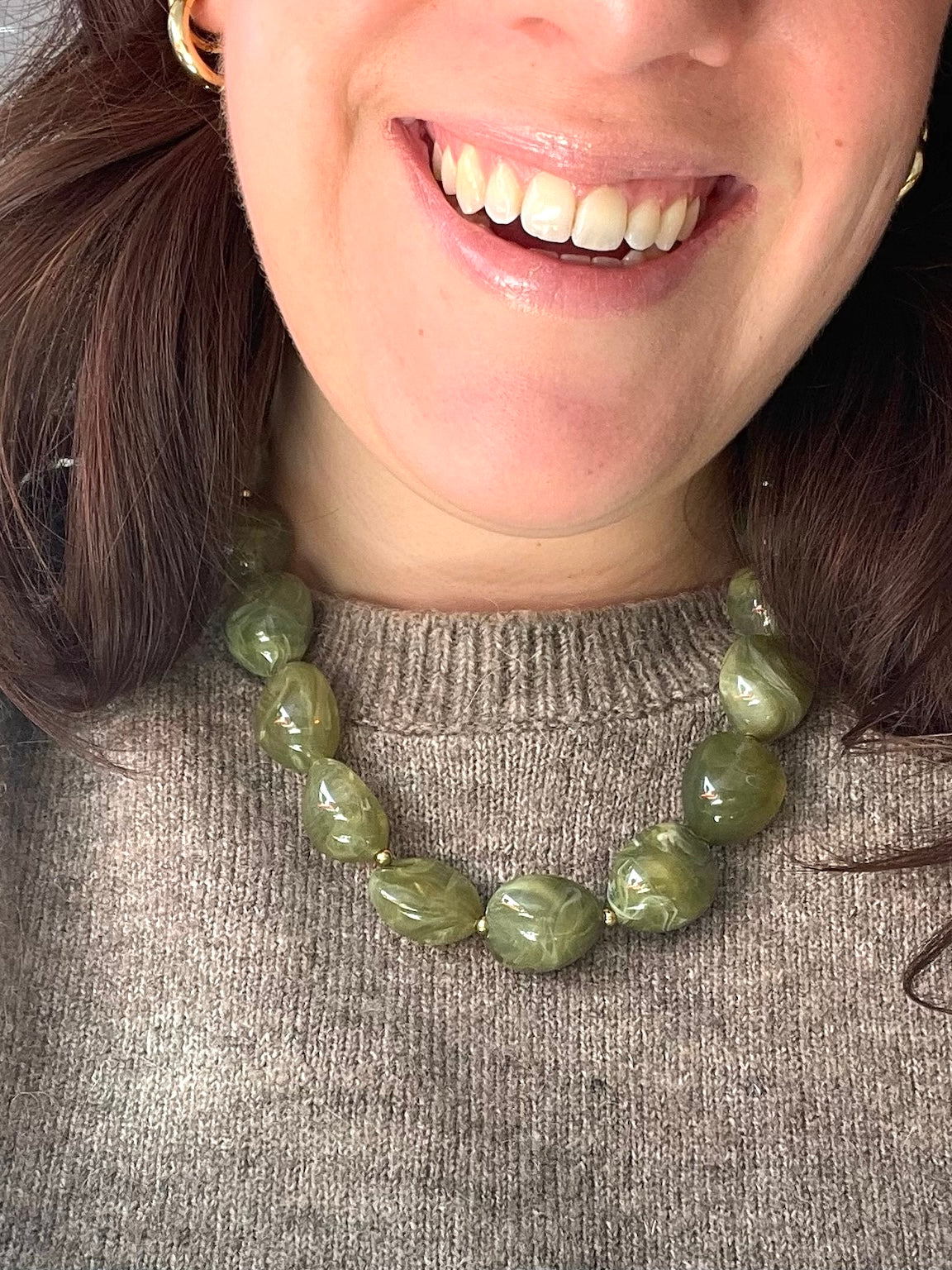 Kette Chunky Perlen