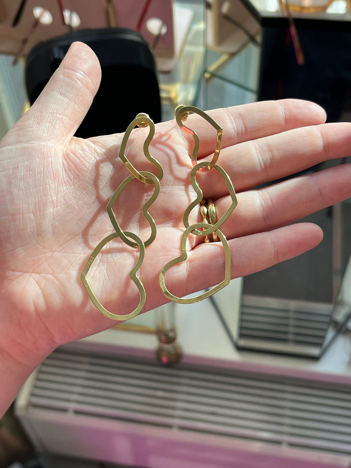 Earring Statement Heart III