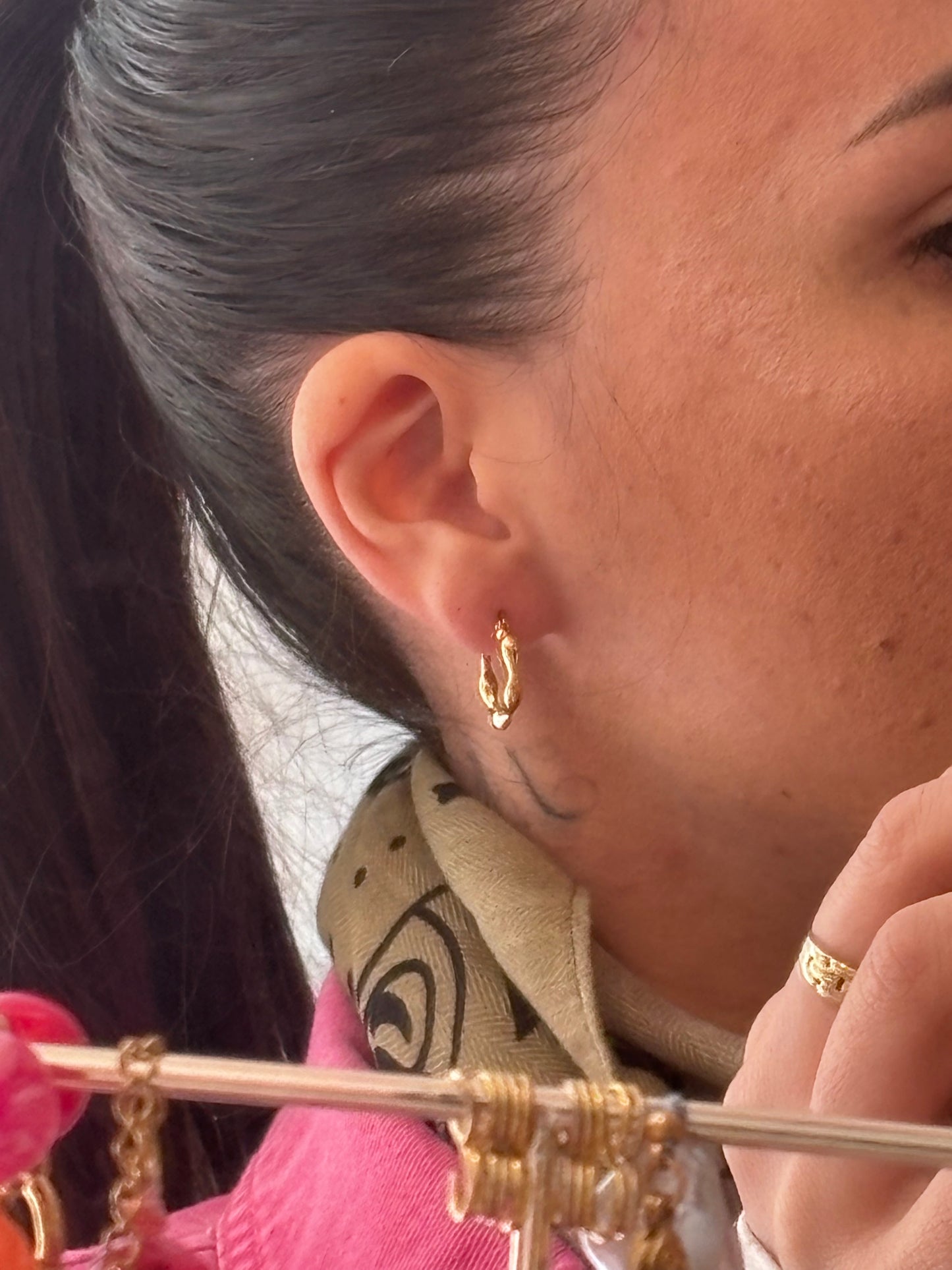 Hoops Organic Klein