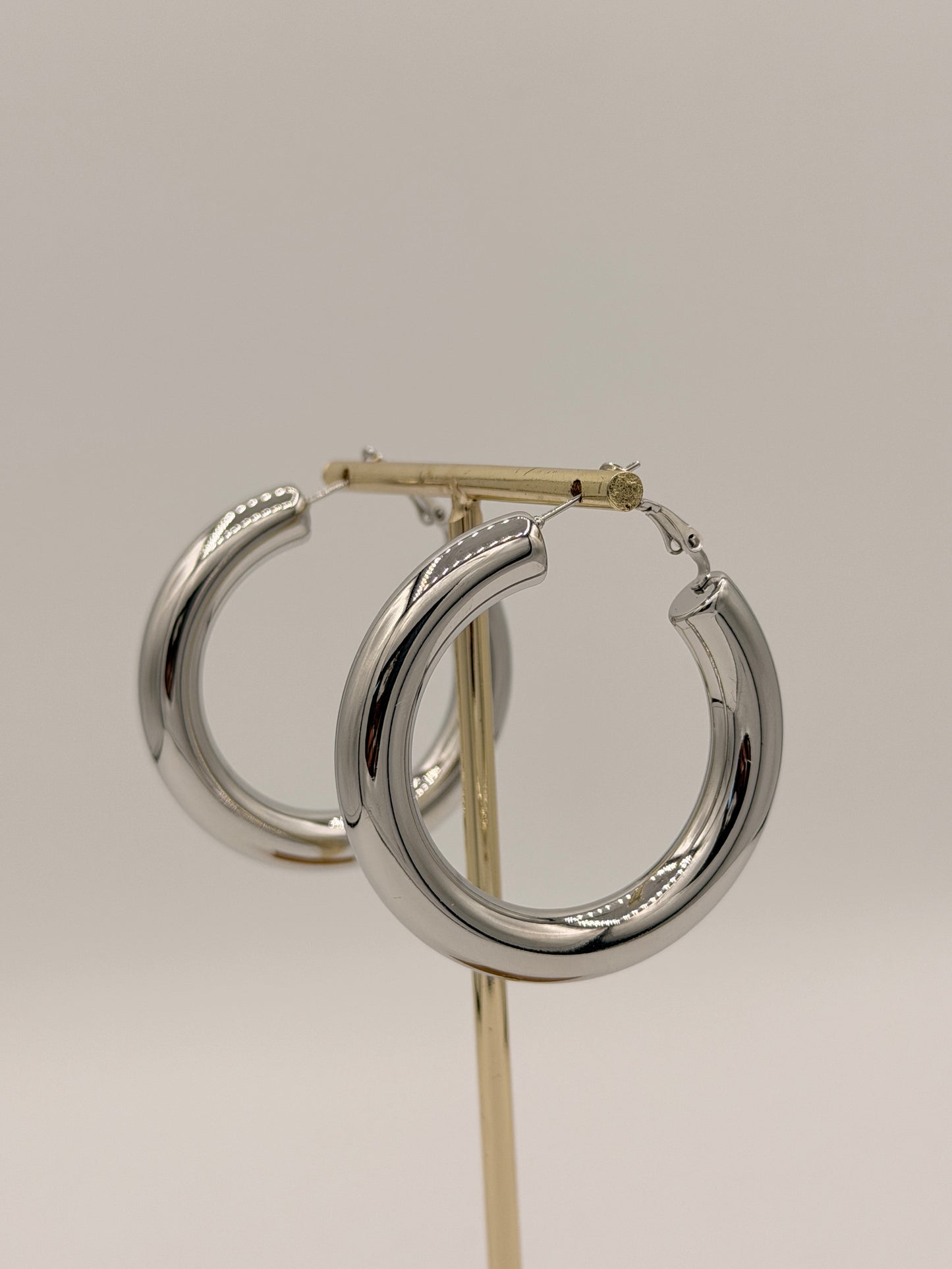 Hoops Bo zilver