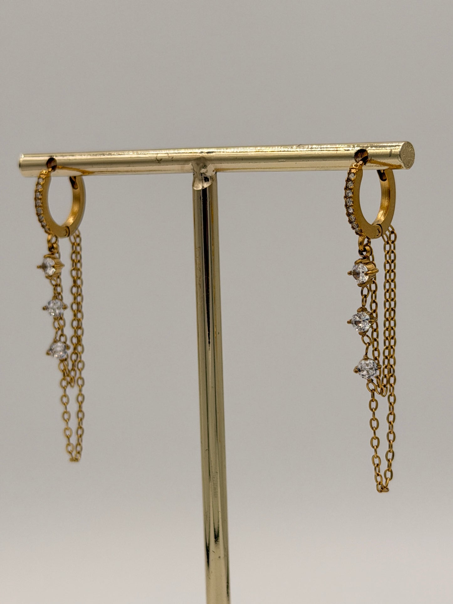Oorbel Chain Drop