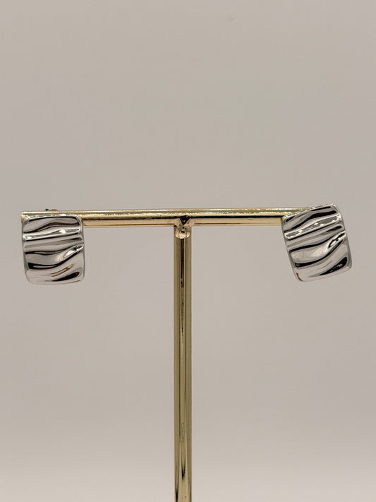 Oorbel Wave Zilver