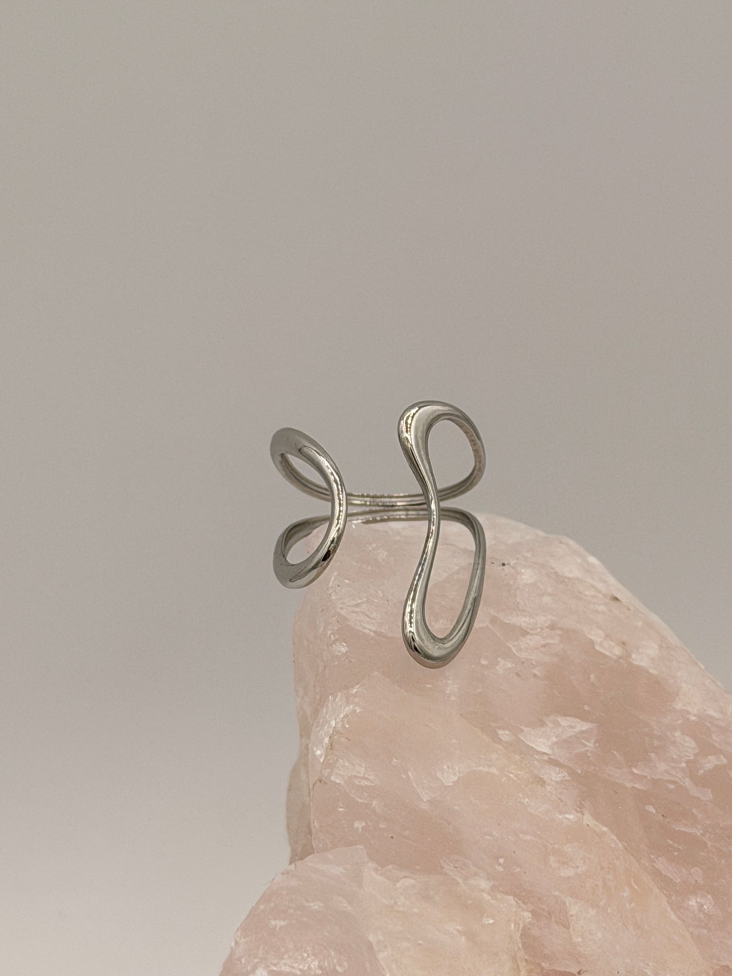 Ring Lia Zilver