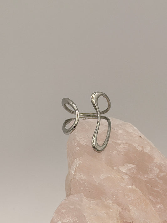 Ring Lia Zilver