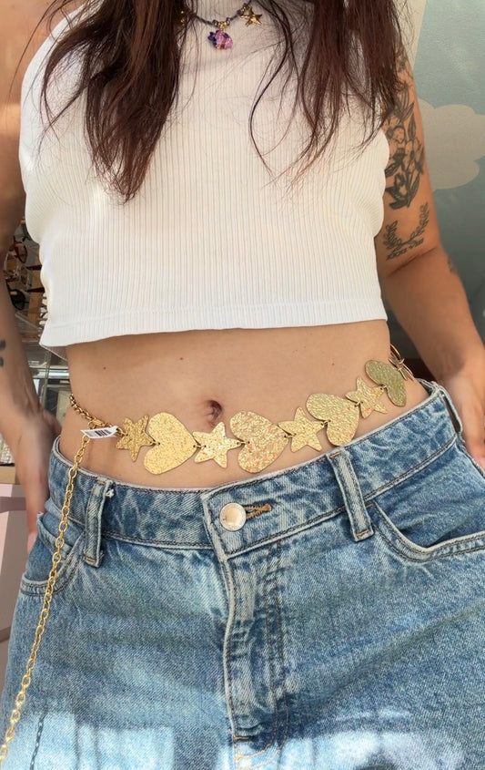 Bellychain starlove hamered