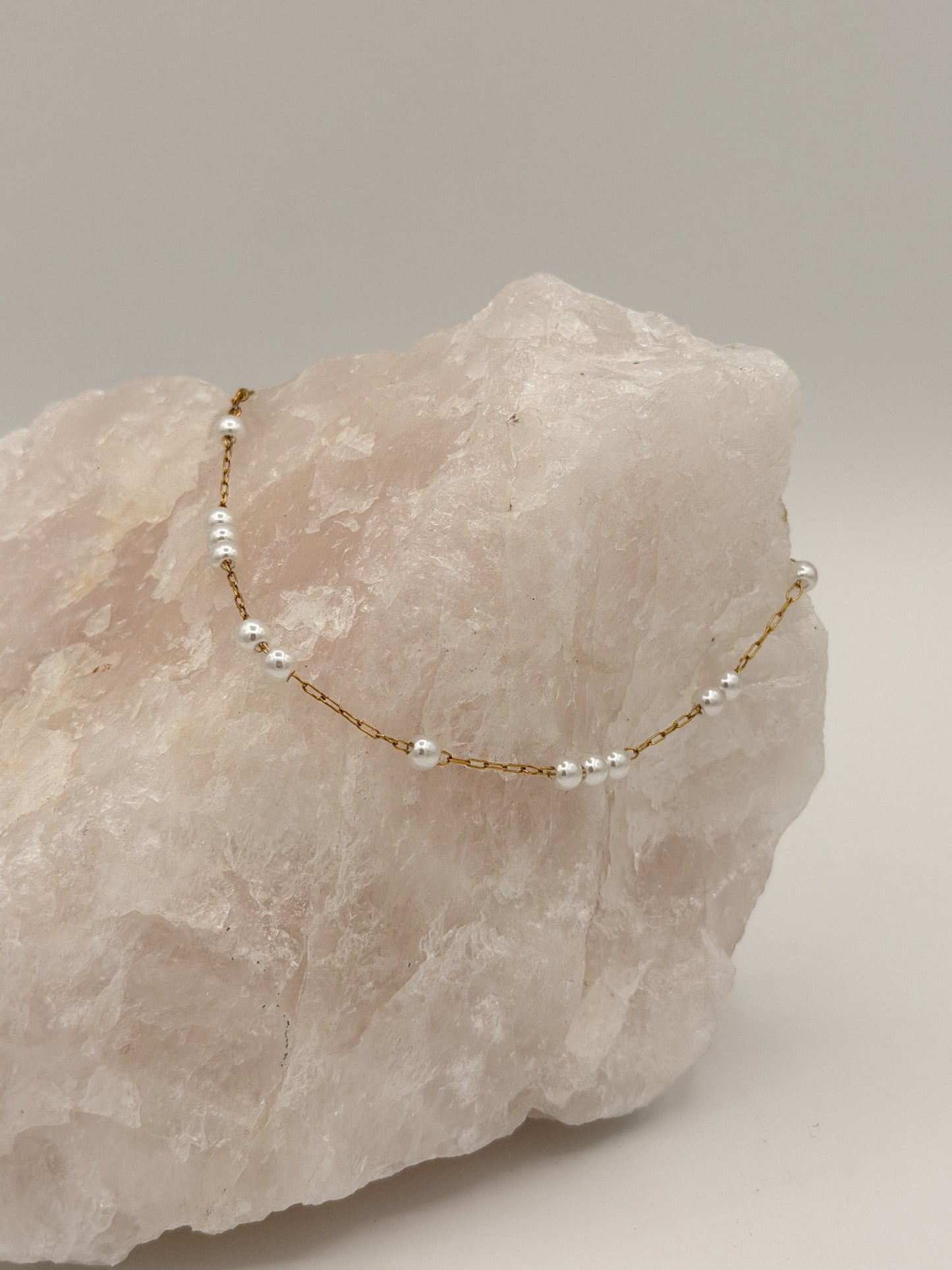 Enkelbandje Pearls