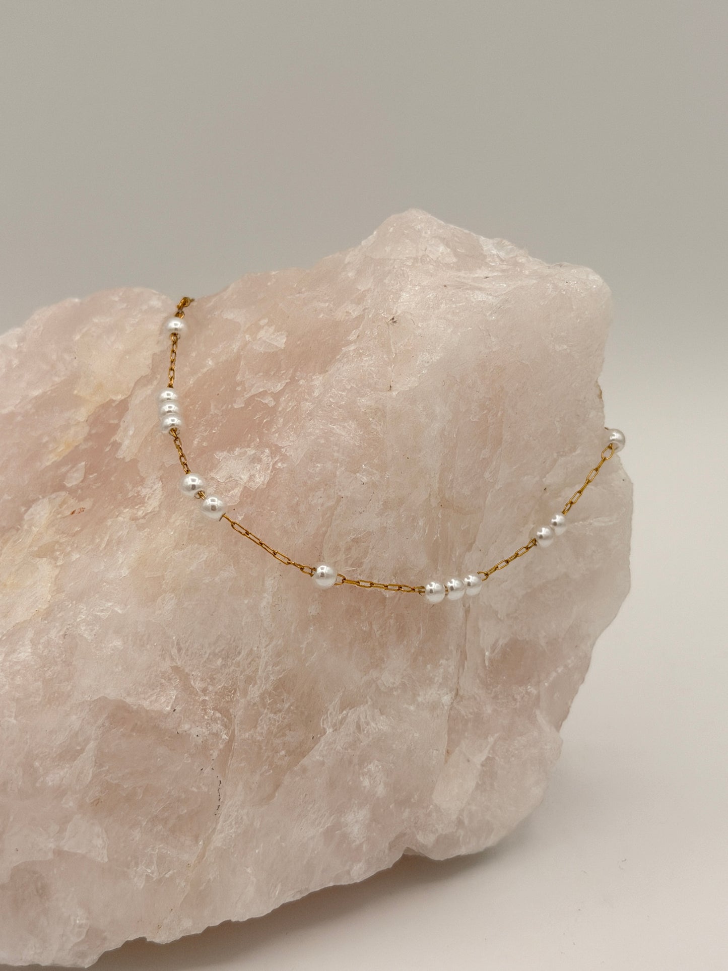 Enkelbandje Pearls