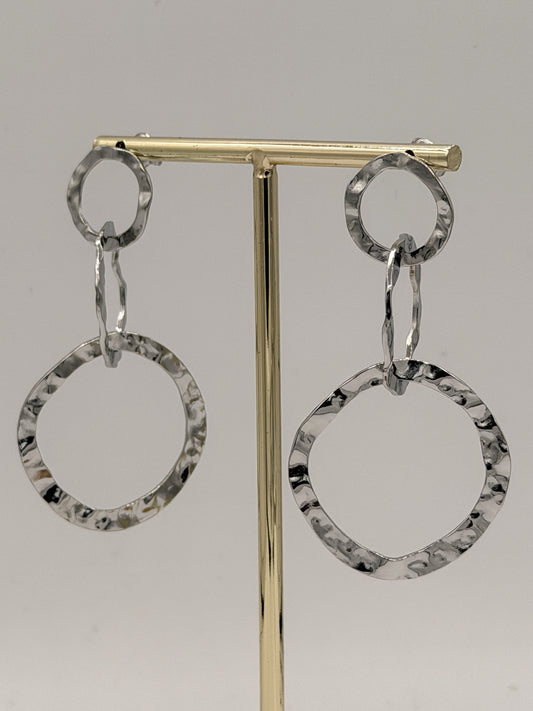 Oorbel Ringing Zilver
