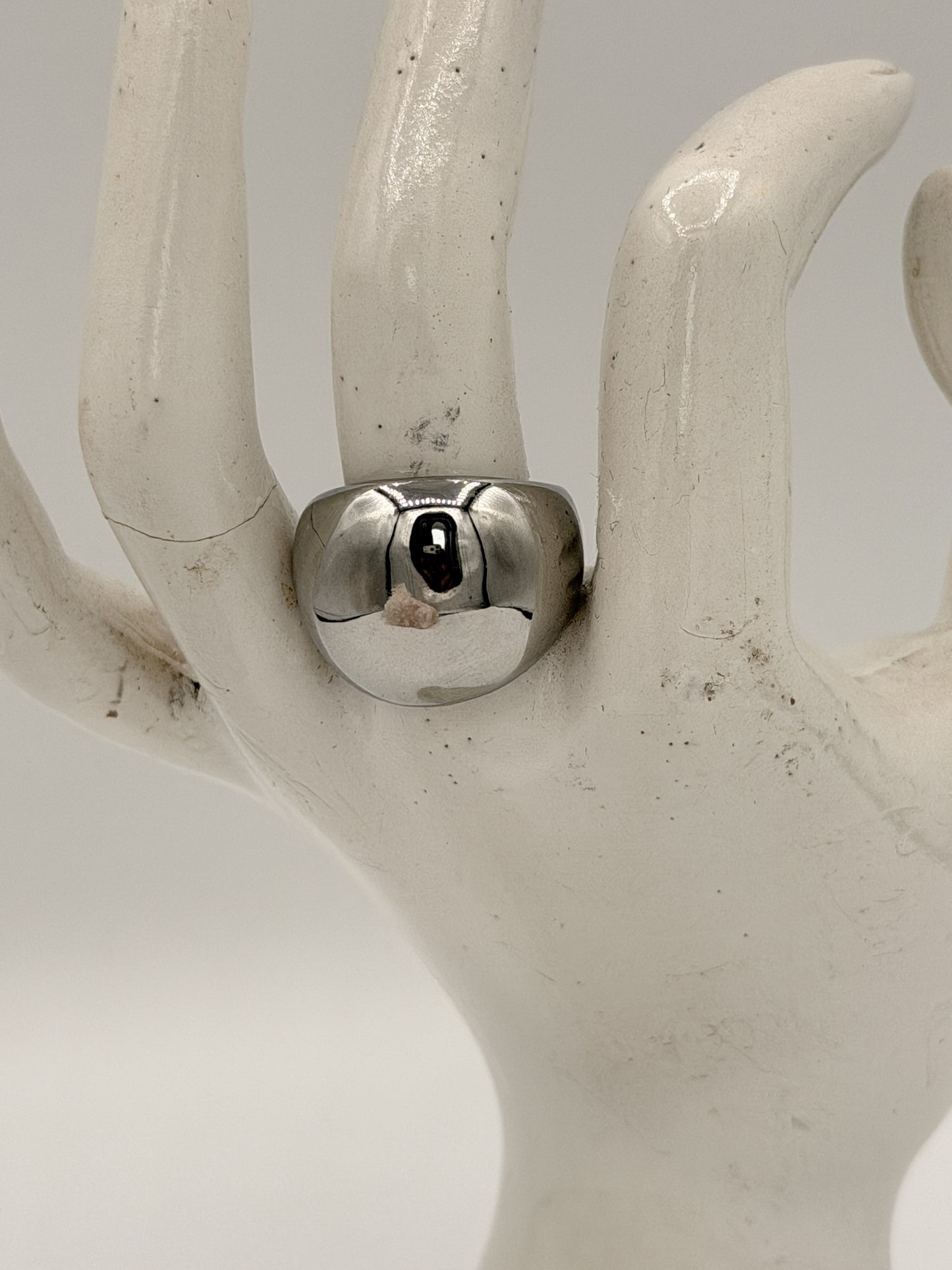 Ring Chunky Ball Zilver