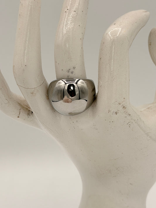 Ring Chunky Ball Zilver