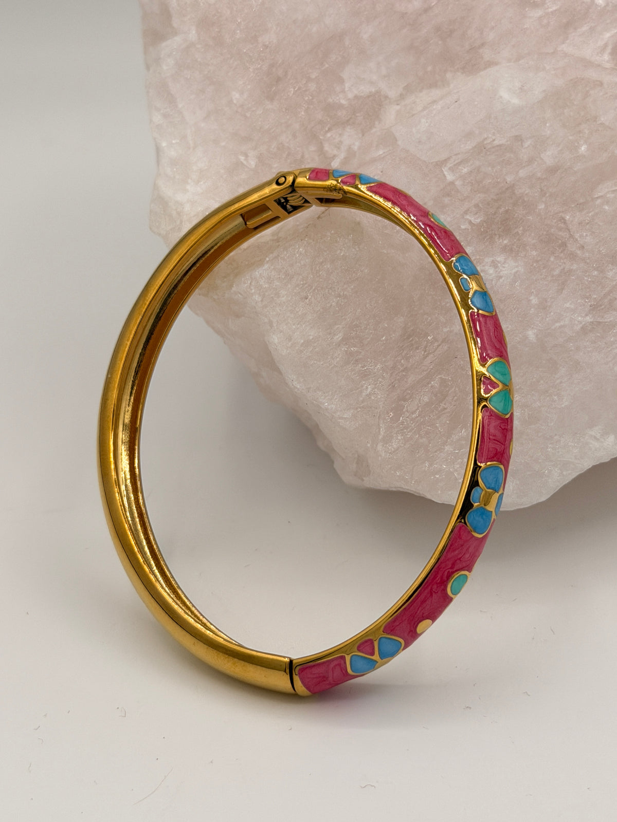 Bangle Klik Flora Pink