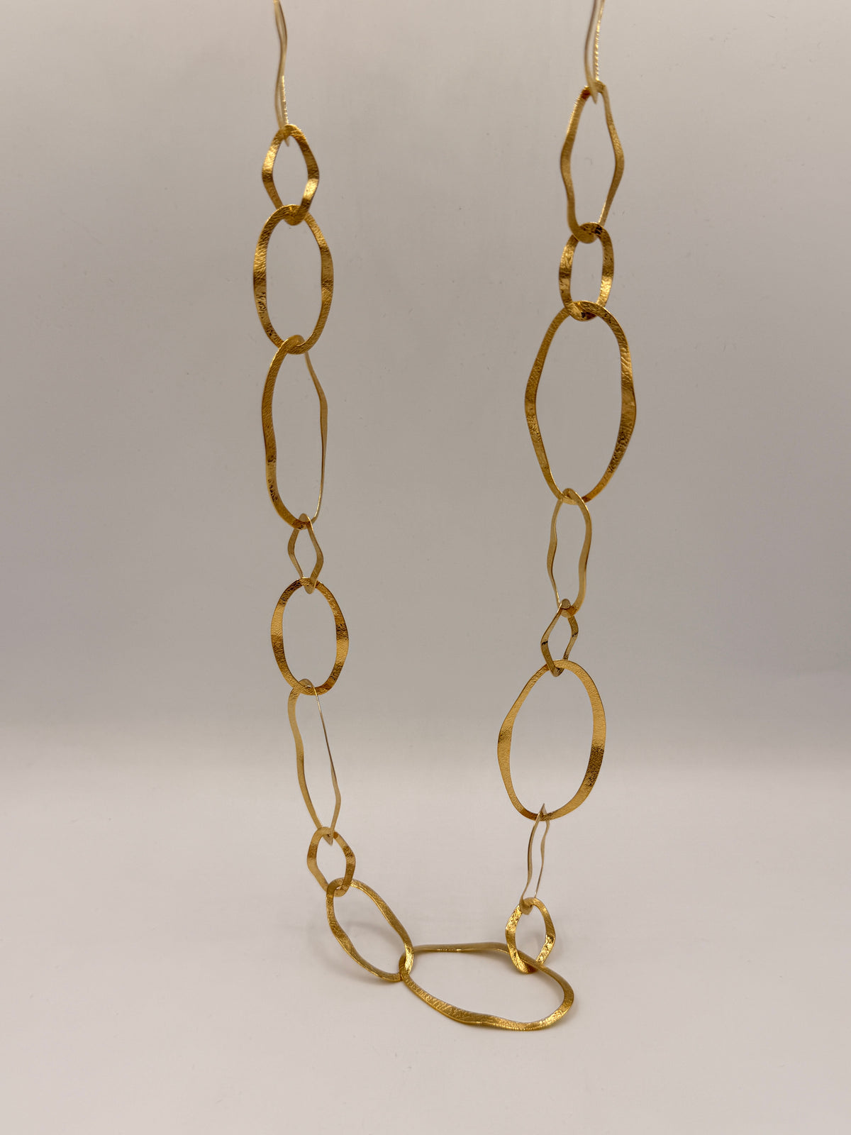 Ketting Maxi Hamered Oval