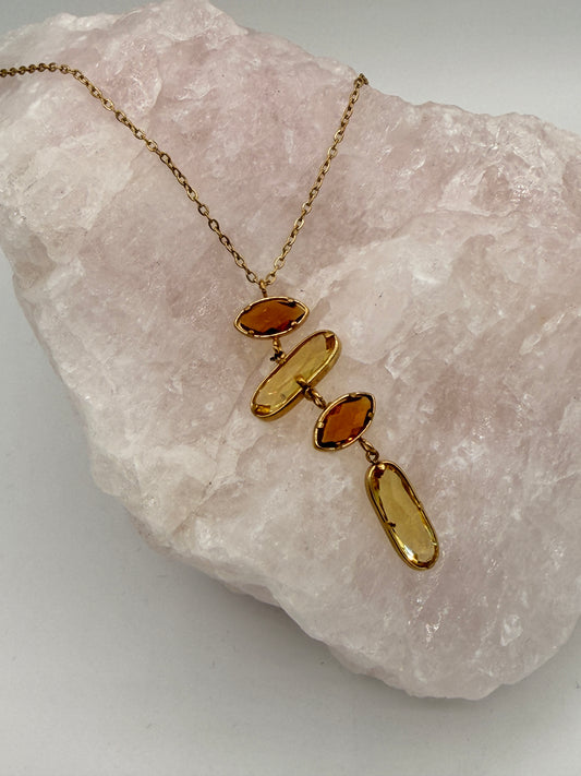 Ketting Pebbles Brown
