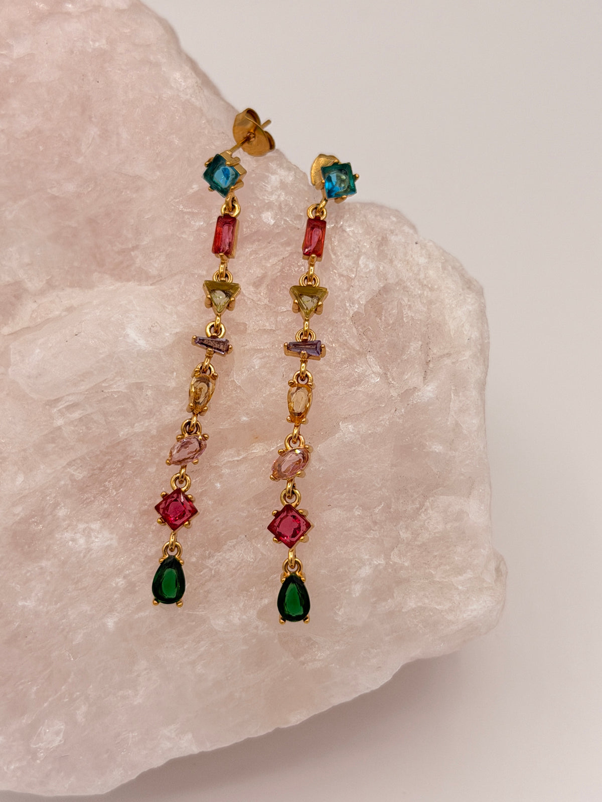 Oorbel Rainbow Gems