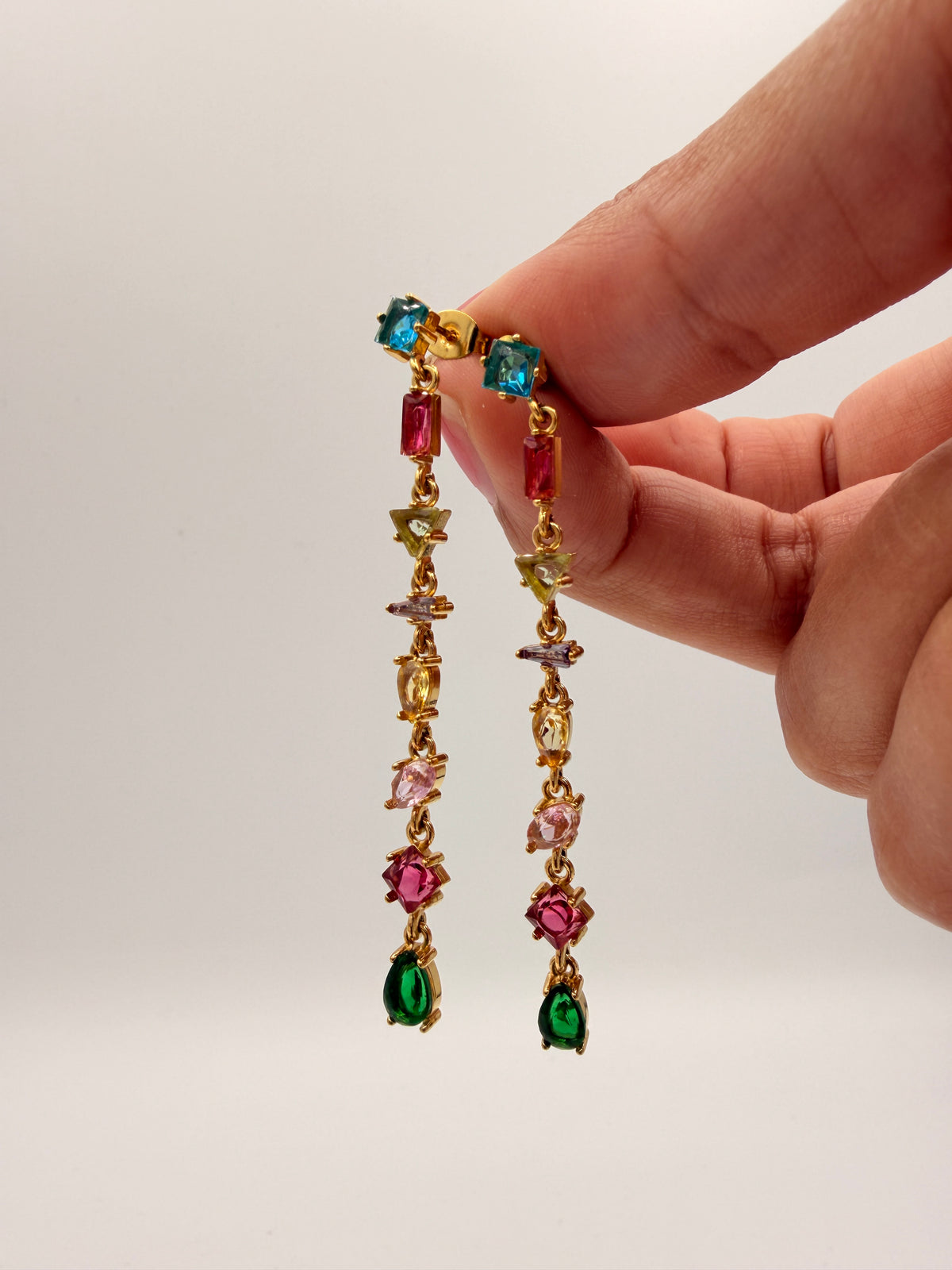 Oorbel Rainbow Gems