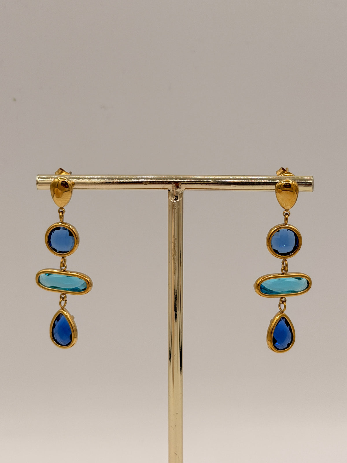 Oorbel Pebbles Blue