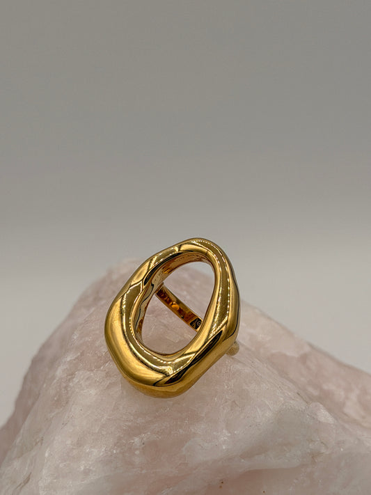 Ring Swirly Oval