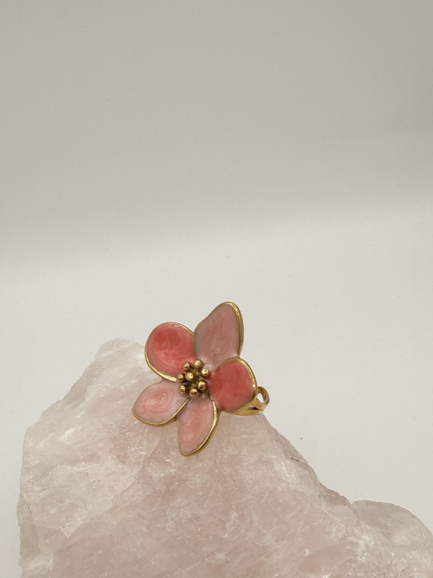 Ring Flora Pink