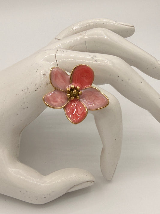 Ring Flora Pink
