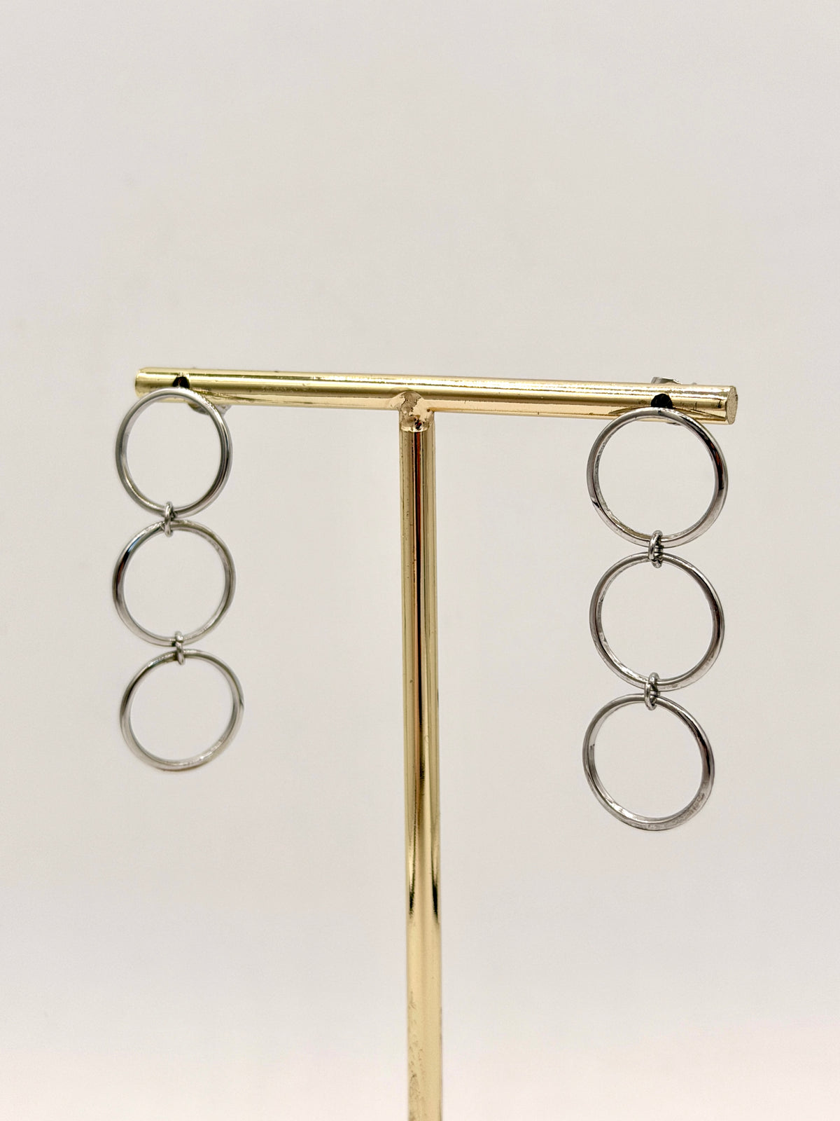 Oorbel Molecule Zilver