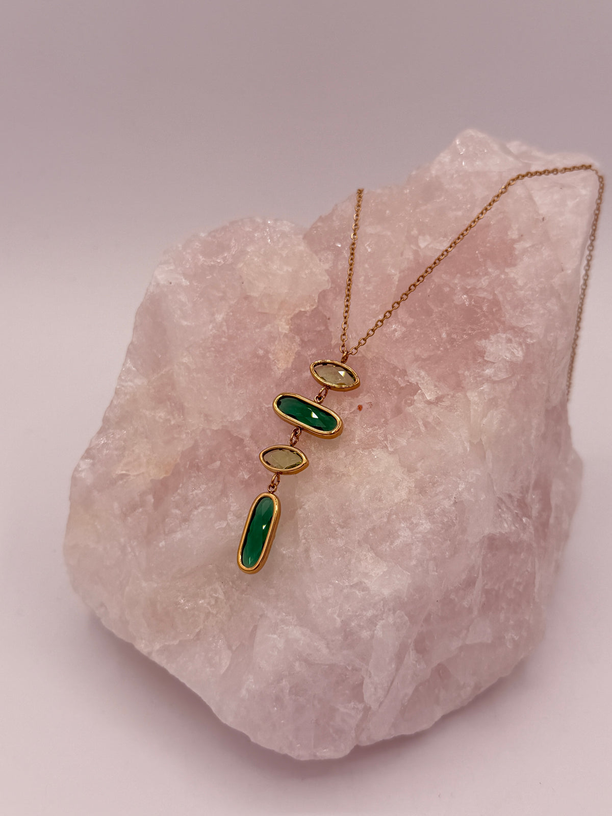 Ketting Pebbles Green