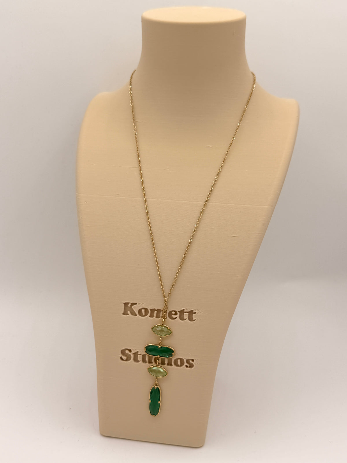 Ketting Pebbles Green