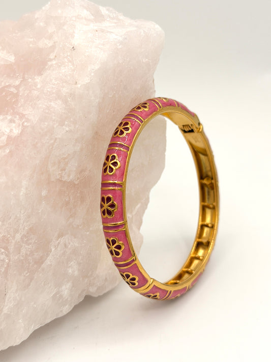 Bangle Klik Goa Pink