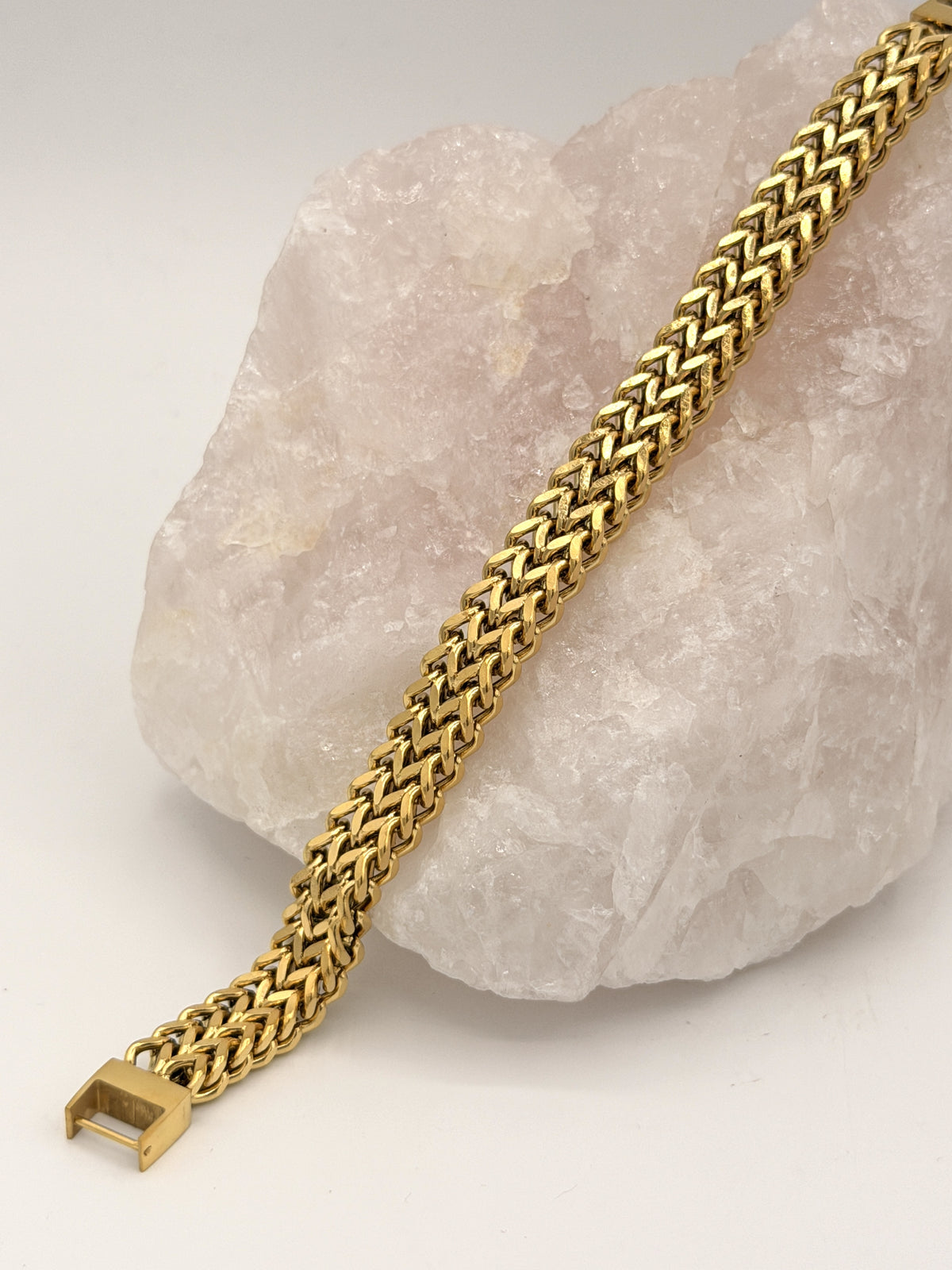 Armband Schakel Sassy Goud