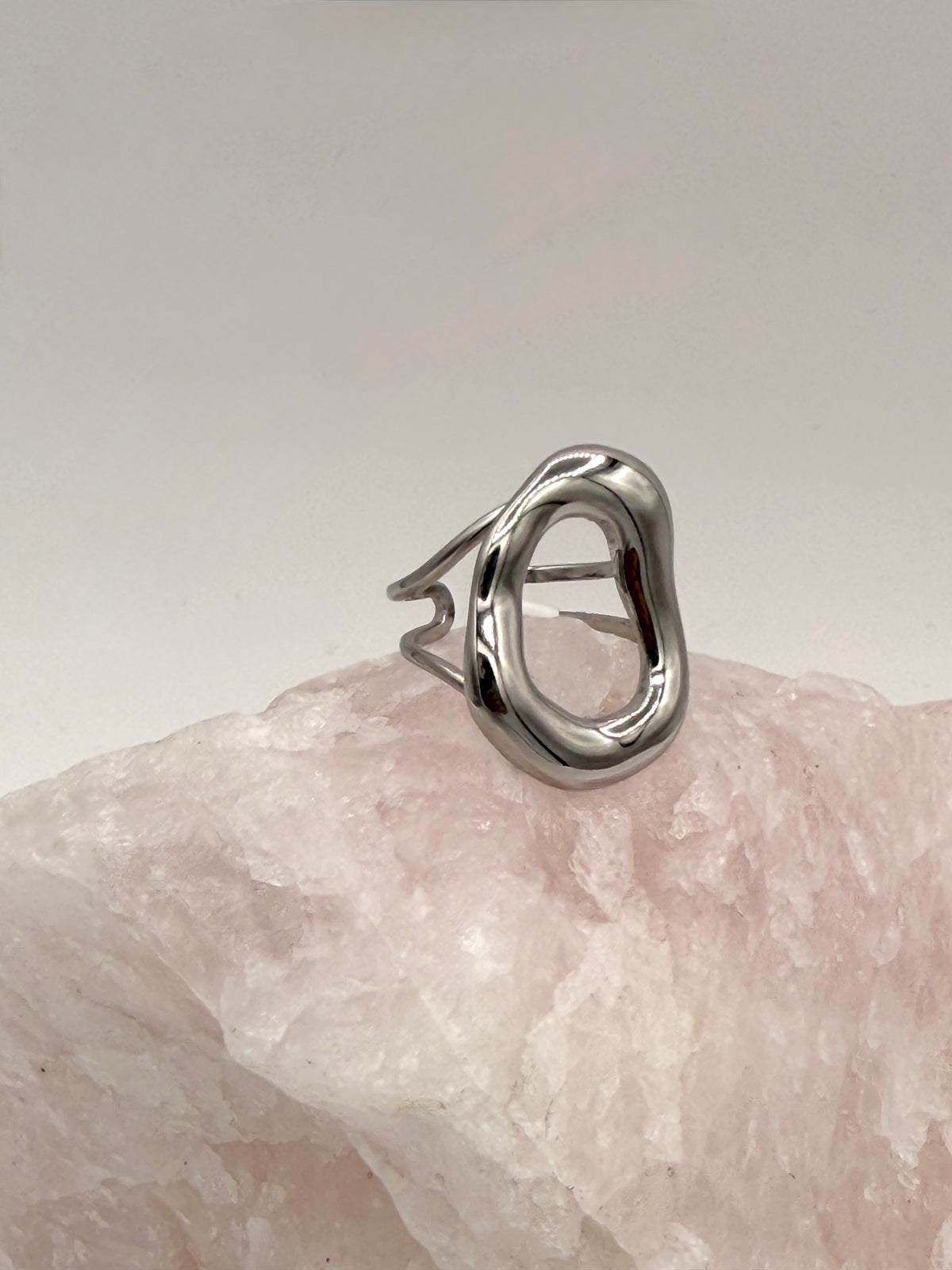 Ring Organic Mini Zilver